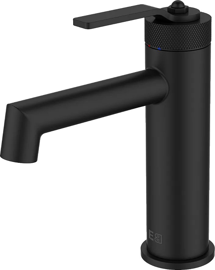 Molette bateria umywalkowa niska czarny matowy