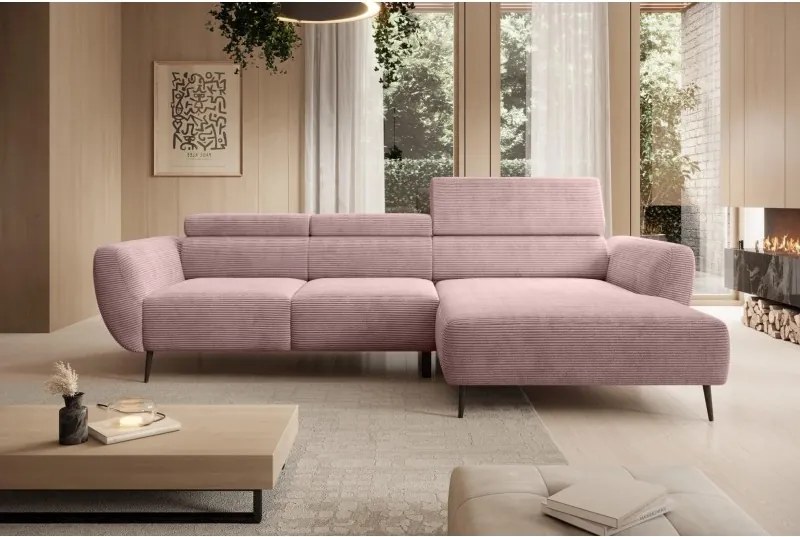 Narożnik ALISSON S/MINI z elektryczną regulacją siedziska WERSAL