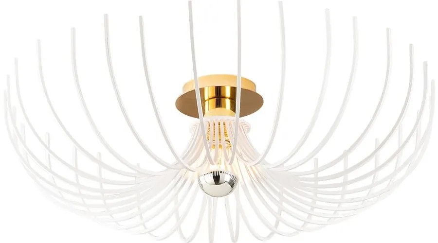 Biała lampa sufitowa ø 56 cm Aspendos – Opviq lights