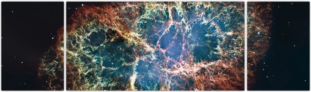 Obraz - Mgławica Krab (170x50 cm)