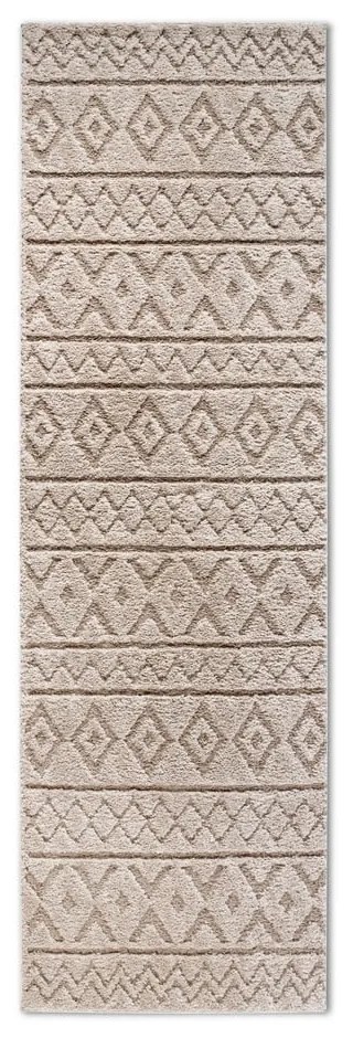 Beżowy chodnik 80x240 cm Carpet Itinerance Beige – Elle Decoration