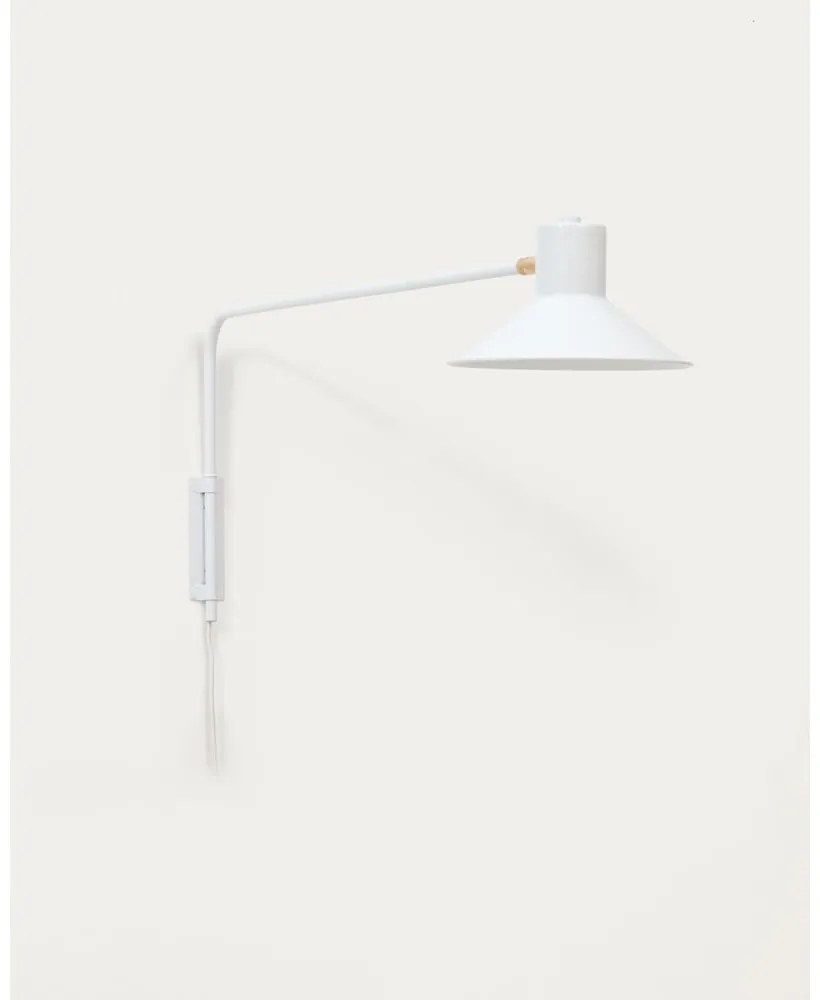Biały kinkiet ø 20 cm Aria – Kave Home