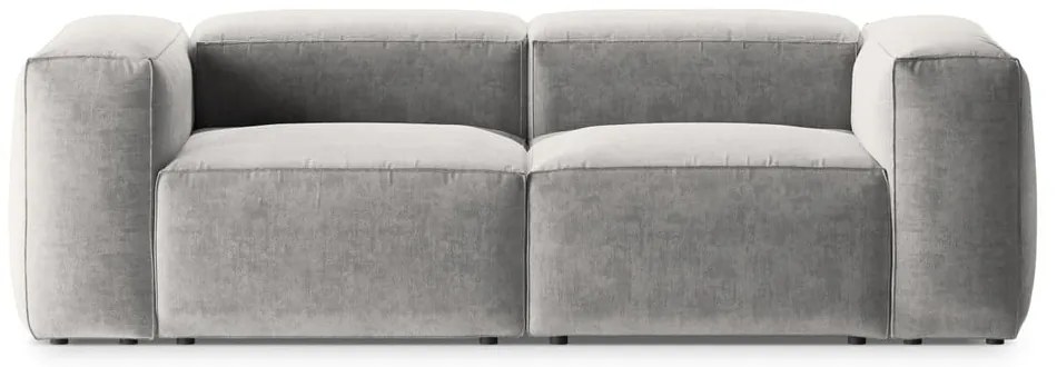 Jasnoszara sofa 224 cm Bergamo – Cosmopolitan Design