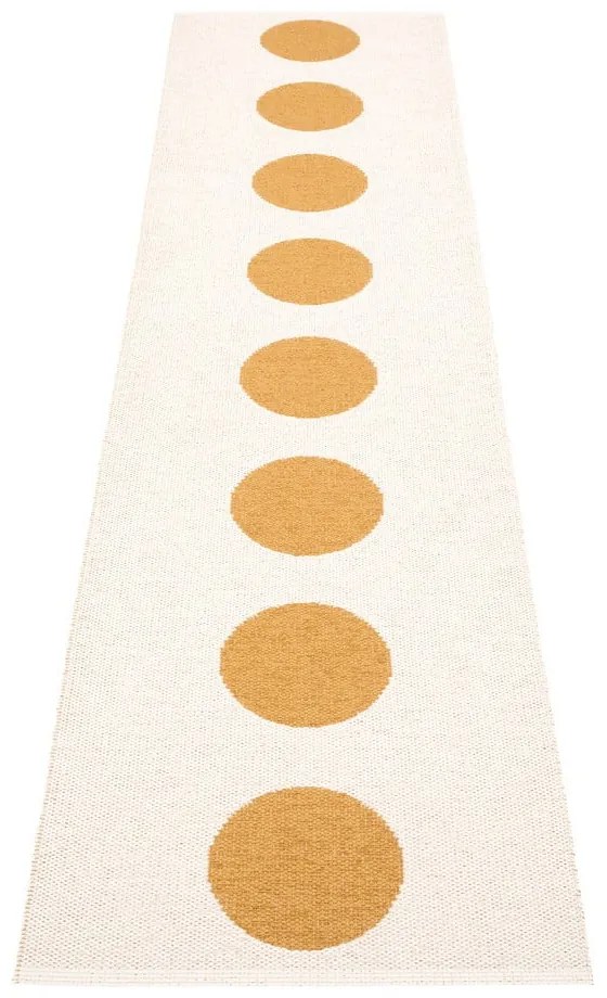 Chodnik odpowiedni na zewnątrz w kolorze ochry 70x300 cm Vera Ochre – Pappelina