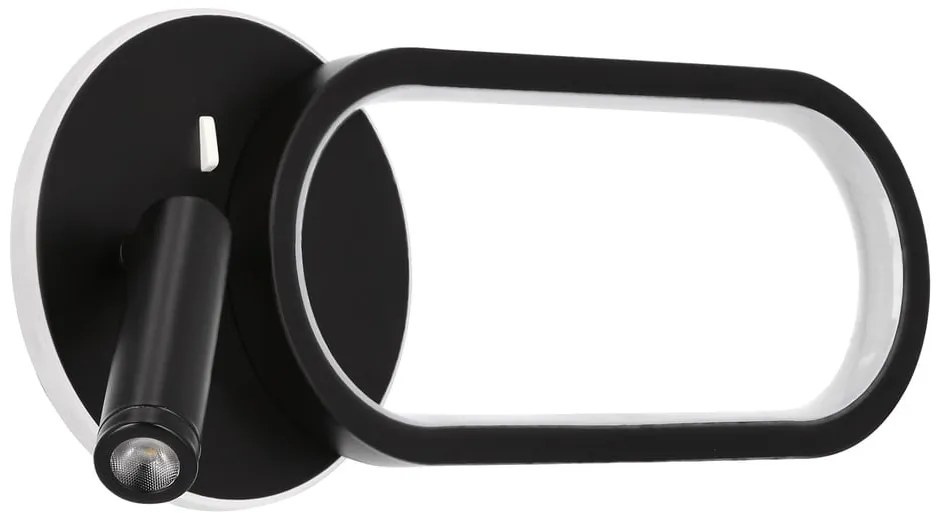 Czarny kinkiet LED Monet – Candellux Lighting