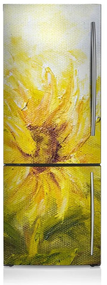 Osłona dekoracyjna na lodówkę Słoneczniki