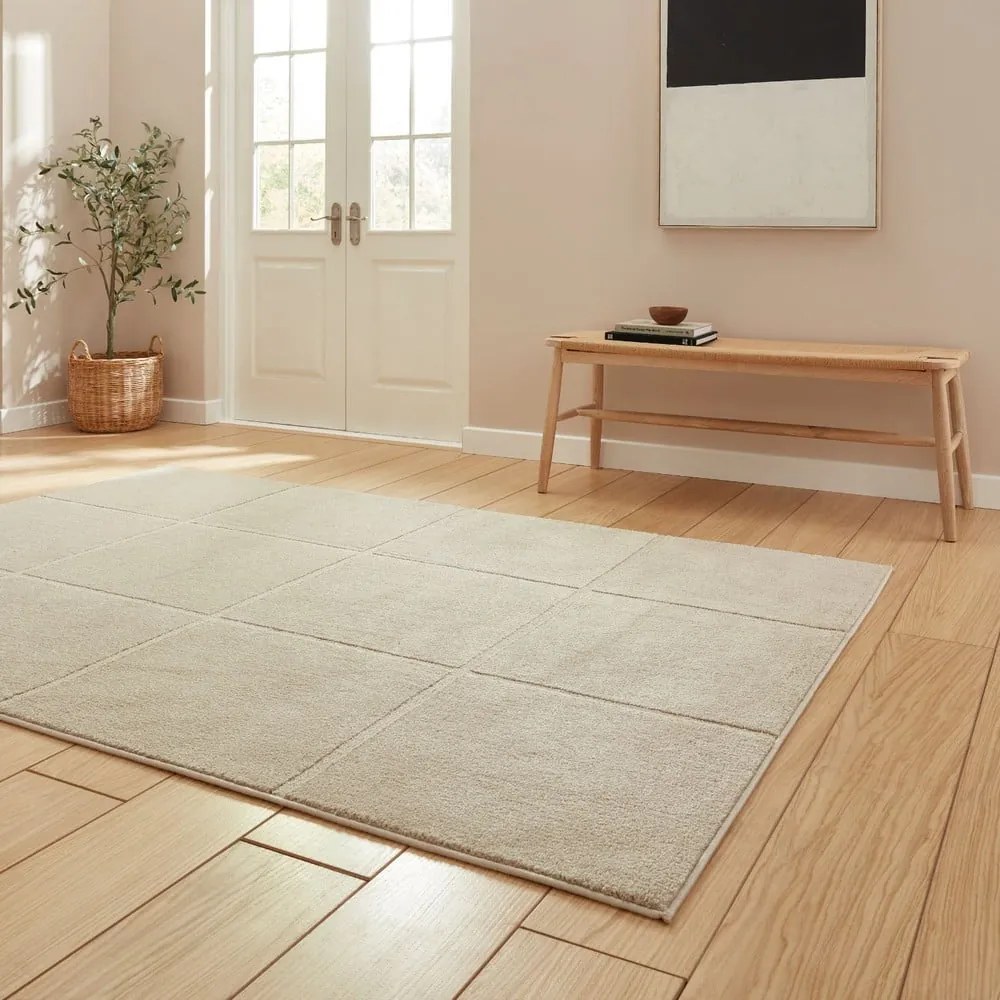 Beżowy dywan 200x290 cm Elio Mink – Think Rugs