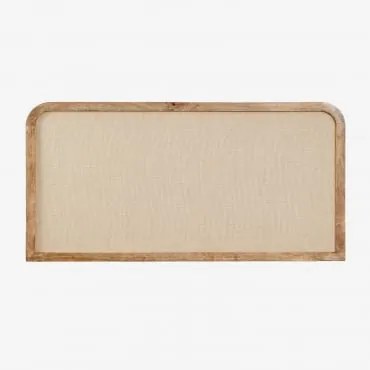 Głowica Z Drewna Mango, Mdf I Juty Abrams 150 Cm - Sklum