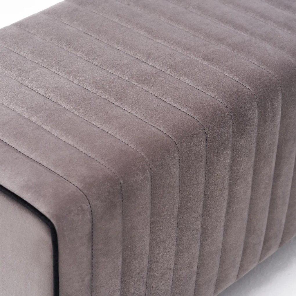 Taboret Mabel Pufa Mink