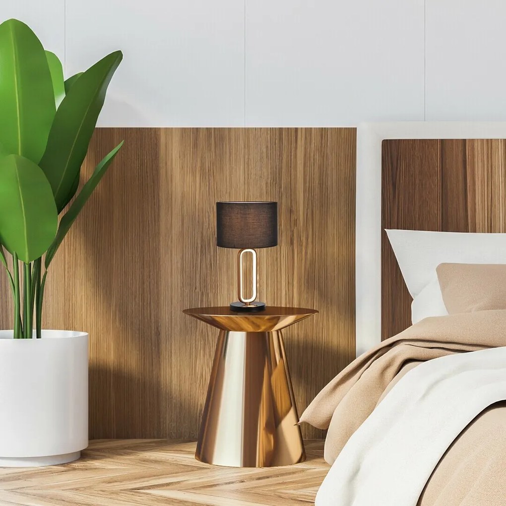 Rabalux 74044 dekoracyjna lampa stołowa Domiro, złota