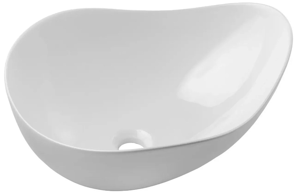 Szafka pod umywalkę OVALIA CREMONA 2S 80cm dąb cremona z umywalką nablatową CLOUD COMAD
