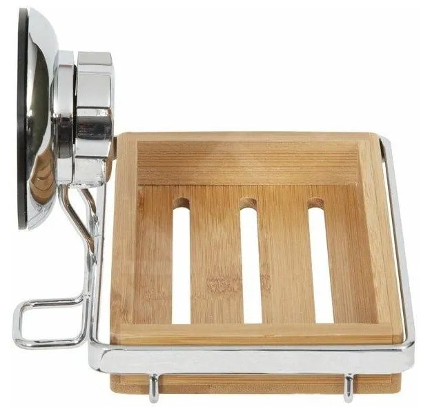 Mydelniczka bambusowa z przyssawkami Compactor Spa