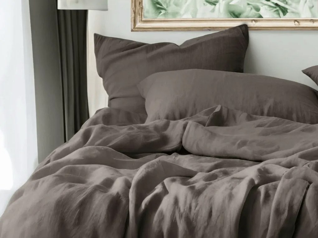 PrzytulneMieszkanie.pl PrzytulneMieszkanie.pl Pościel muślinowa PURELY szara Rozmiar pościeli: 80 x 80 cm | 155 x 220 cm