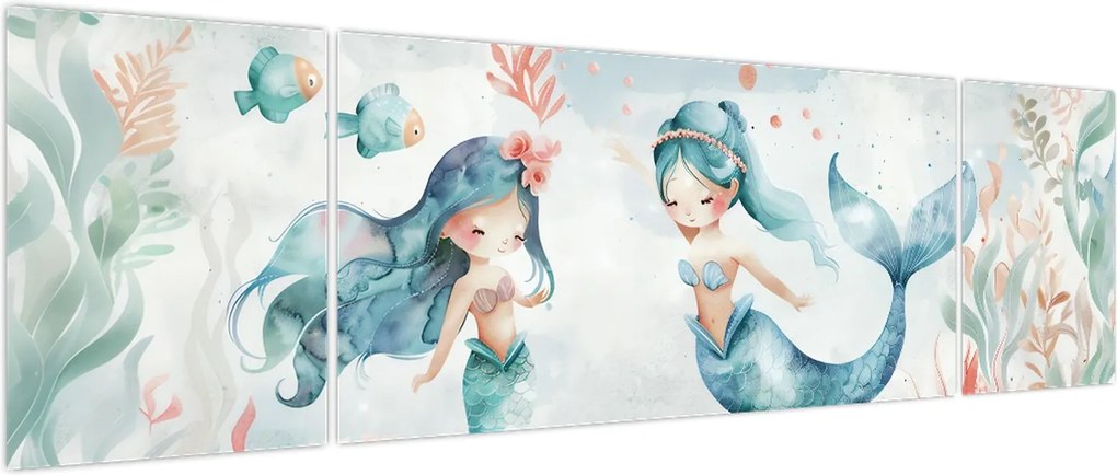 Obraz - Syreny (170x50 cm)