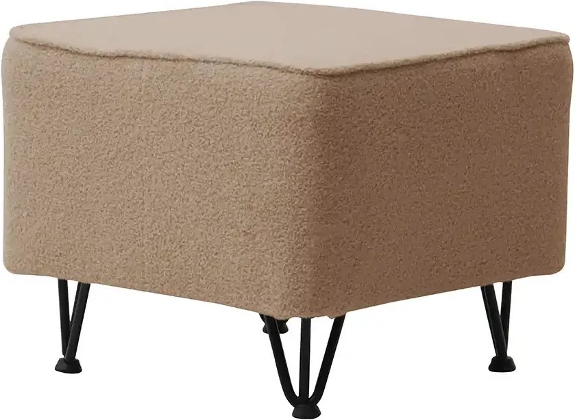 Podnóżek MARK 50 x 50 cm Beżowy