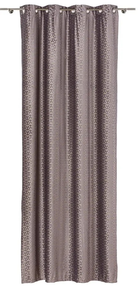 Brązowa zasłona 140x260 cm Casal – Mendola Fabrics
