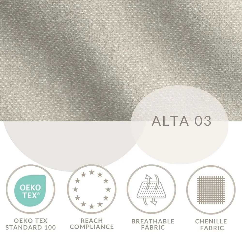 Jasnoszare tapicerowane łóżko dwuosobowe ze schowkiem ze stelażem 160x200 cm Lounge L – Maison de Rêve