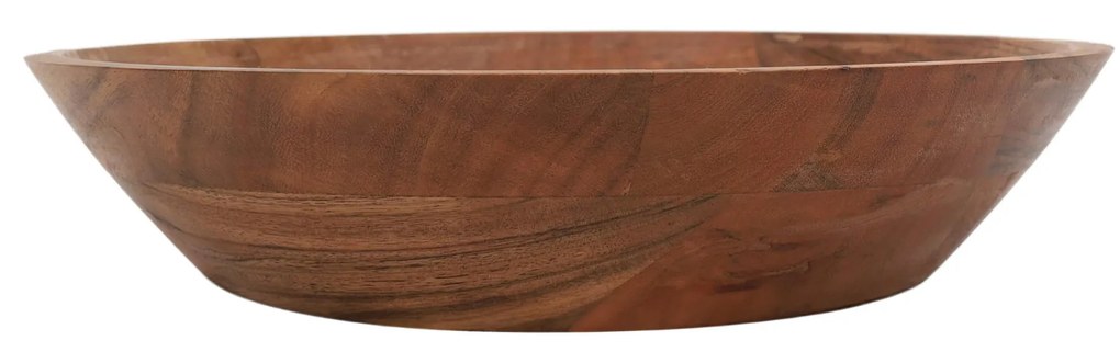 Miska z drewna akacji, 25 x 6 cm