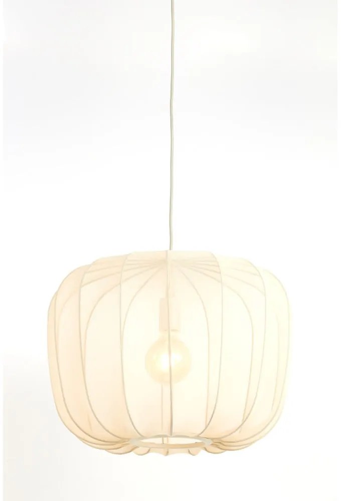 Kremowa lampa sufitowa ø 50 cm Plumeria – Light & Living