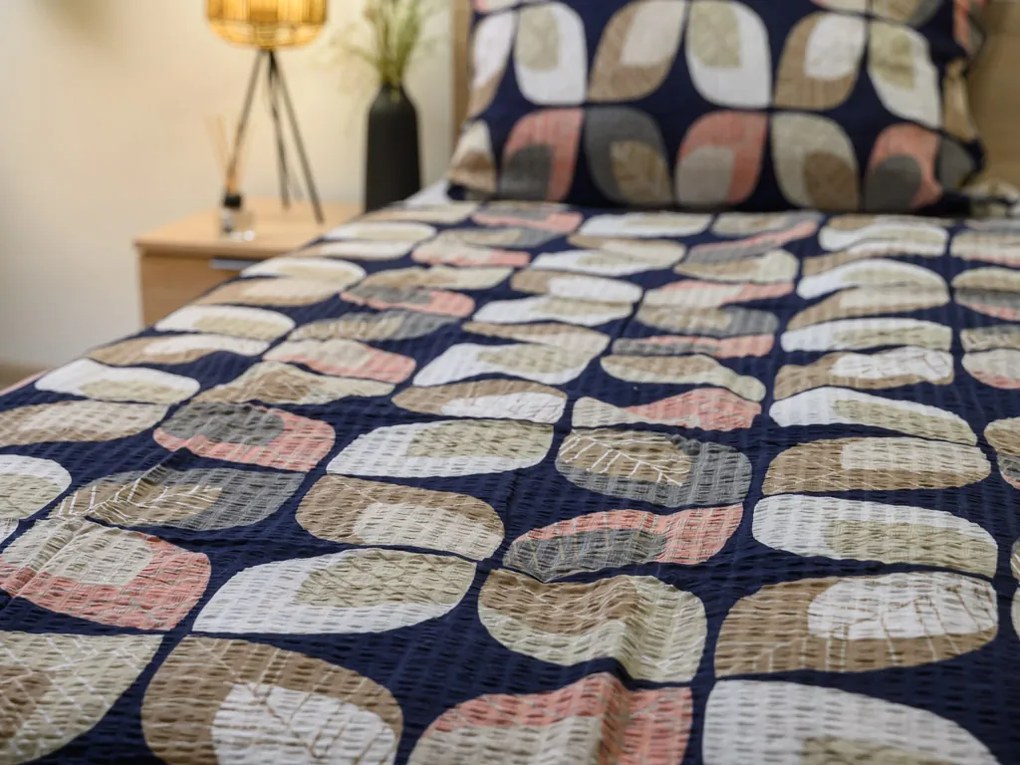 PrzytulneMieszkanie.pl PrzytulneMieszkanie.pl Pościel z kory z bawełny Renforcé AUTUMN LEAF kolorowa Rozmiar pościeli: 70 x 90 cm | 140 x 200 cm