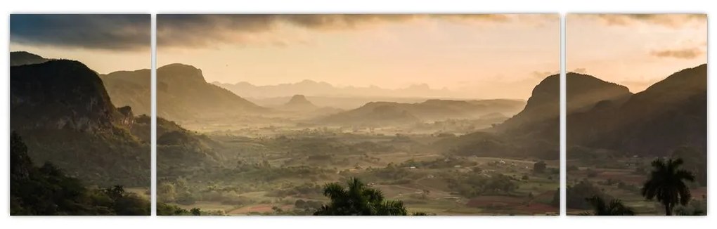 Obraz - Kubańskie szczyty (170x50 cm)