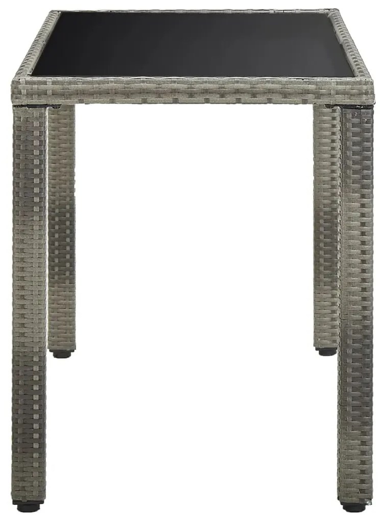 5-cz. szary zestaw rattanowy do ogrodu R5-B79