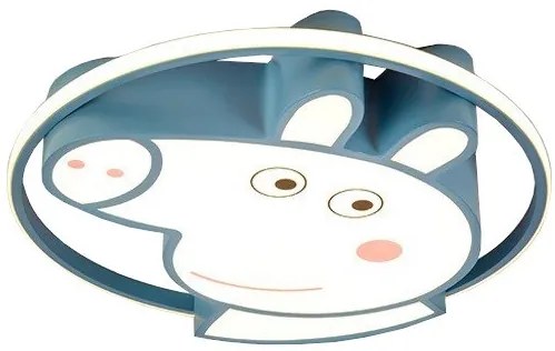 Plafon lampa LED sufitowa AT91-PEPA NIEBIESKA