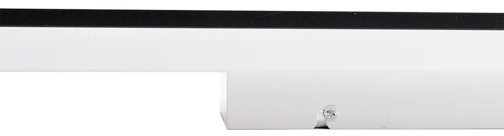Nowoczesny panel LED czarny 100 cm w komplecie z diodą LED Dim to Warm - Armstrong Nowoczesny Oswietlenie wewnetrzne