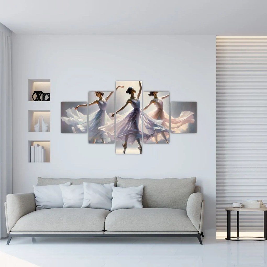 Obraz - Trzy baletki (125x70 cm)