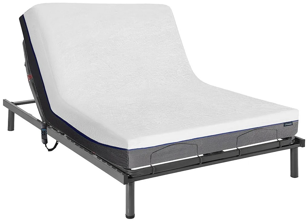 Komplet relaksacyjny pamięć kształtu ciała JIMBARAN II marki YSMÉE - silnik OKIN - 140 x 200 cm