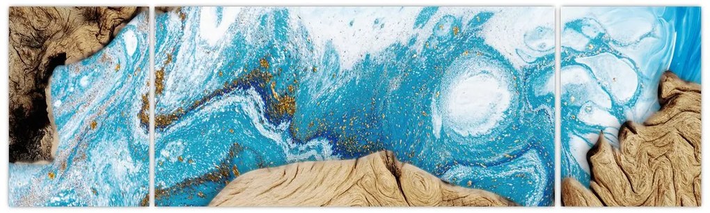 Obraz - Drewno (170x50 cm)