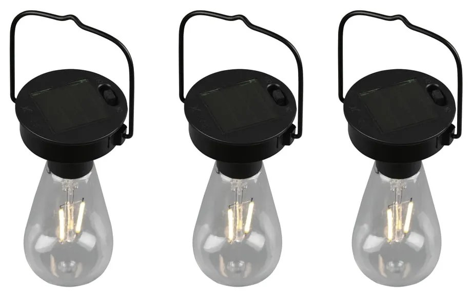 Wisząca lampa solarna LED na zewnątrz ø 7 cm Campus – Reality