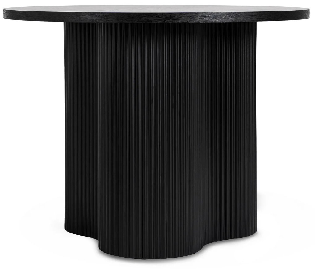 Stolik Kawowy DERIAN 60 cm Czarny Nowoczesny Loft