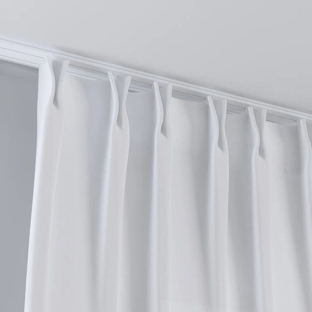 Zasłona na haczykach flex podwójnych