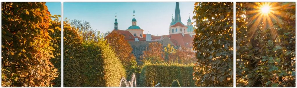 Obraz - Pałac Wallensteina (170x50 cm)