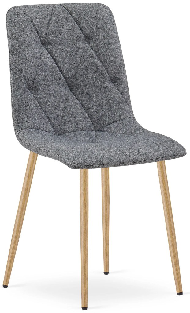 Szare krzesło do kuchni LIBRA