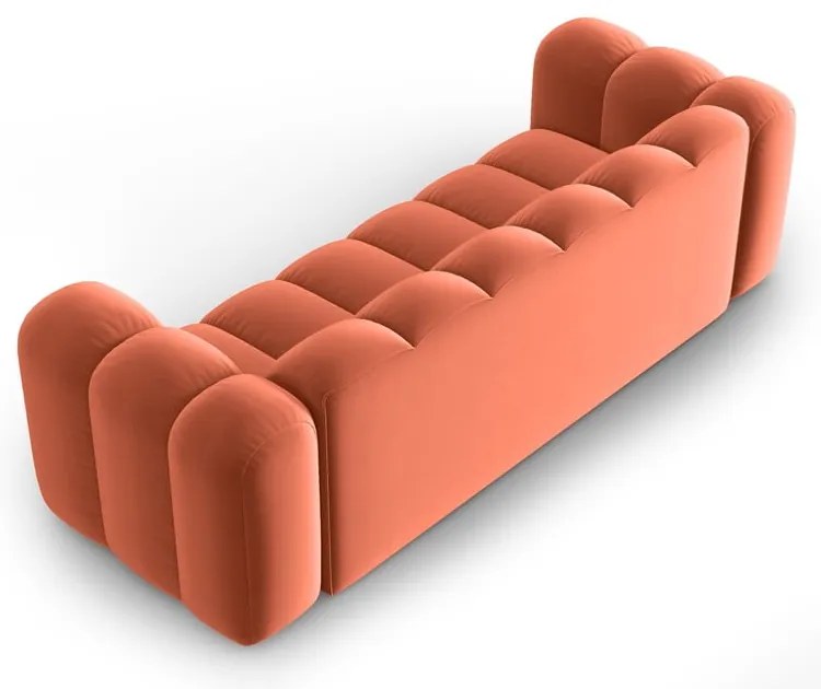 Różowa sofa 228 cm Lupine – Micadoni Home