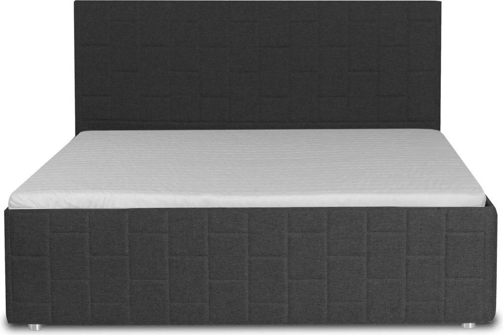 Łóżko OTTO 120x200 cm Żółty Z materacem