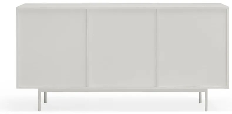 Biała niska komoda 159x80 cm Sierra – Teulat