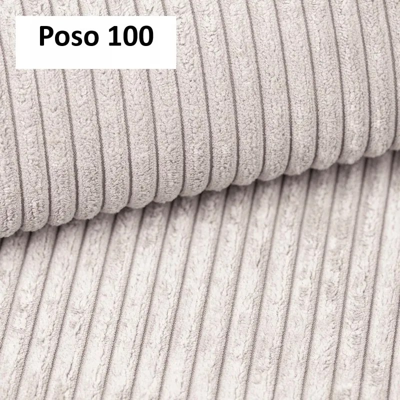 Narożnik wolnostojący CARL Lewy w tkaninie POSO 100