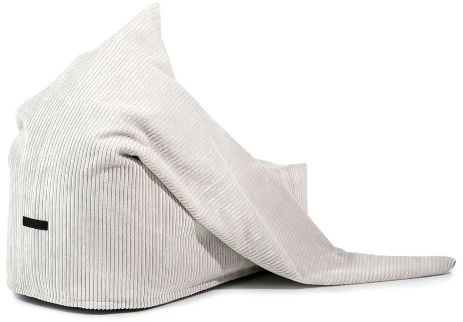 Czarny sztruksowy dziecięcy worek do siedzenia Cocoon 120 – SLOWDOWN