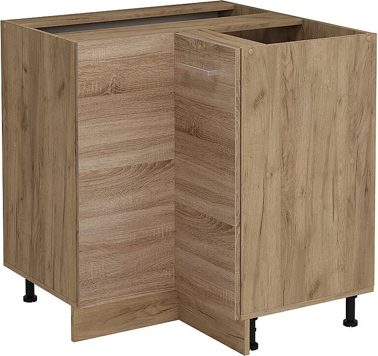 Szafka narożna sonoma 75.6x46x81.6 r-line