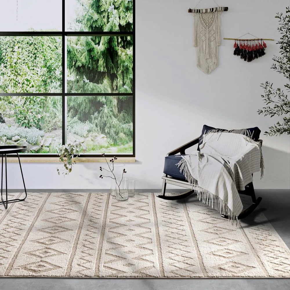 Beżowy dywan 80x120 cm Carpet Itinerance Beige – Elle Decoration