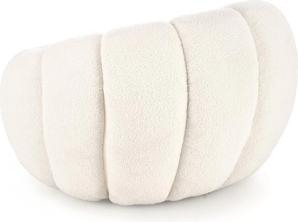 Fotel wypoczynkowy z tkaniny bouclé Gaspar Halmar