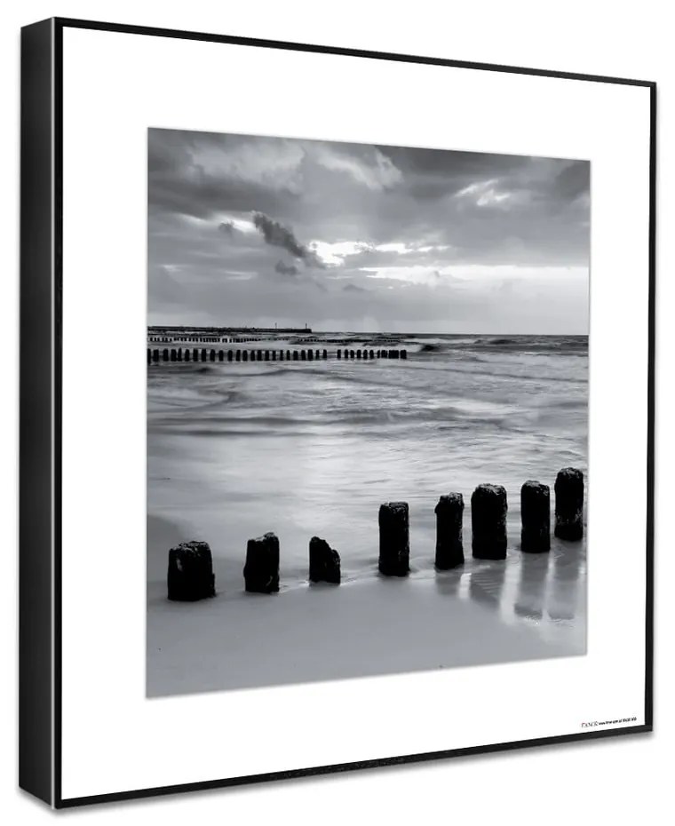 Obrazy zestaw 4 szt. 30x30 cm Silence by the Water