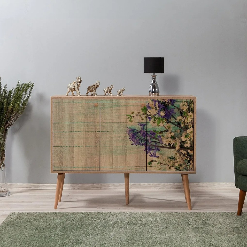 Szafka Mega Flowers Sonoma Oak