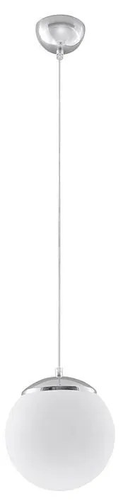 Szklana lampa wisząca kula 3X E822 L5-E82
