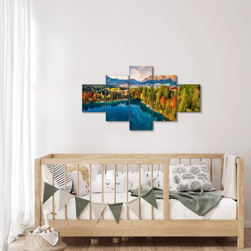 Obraz - Jezioro Urisee, Austria (125x70 cm)