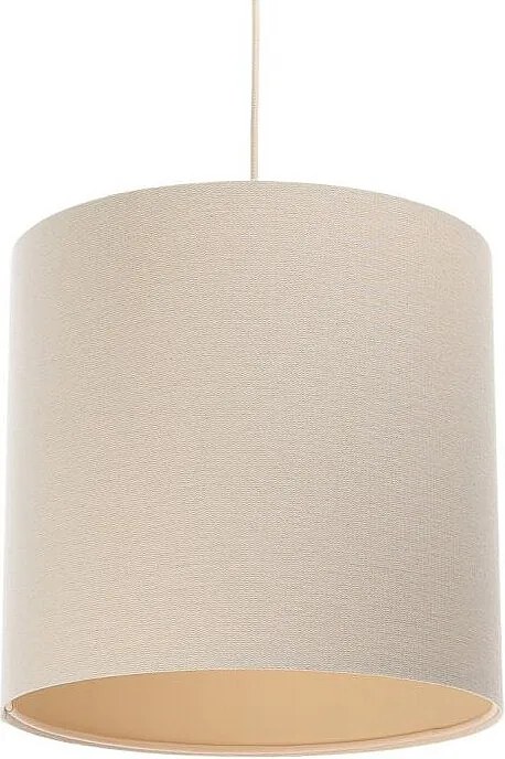 Lampa wisząca BOHO LEN TUBA 60 kremowa