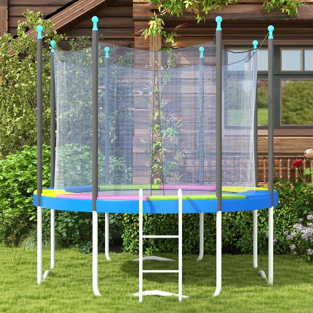 SPORTNOW Zamienny ochraniacz na krawędź trampoliny, wodoodporny, odporny na rozdarcia, Ø244 cm, kolorowy
